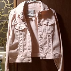 Michael Kors pink denim jacket
